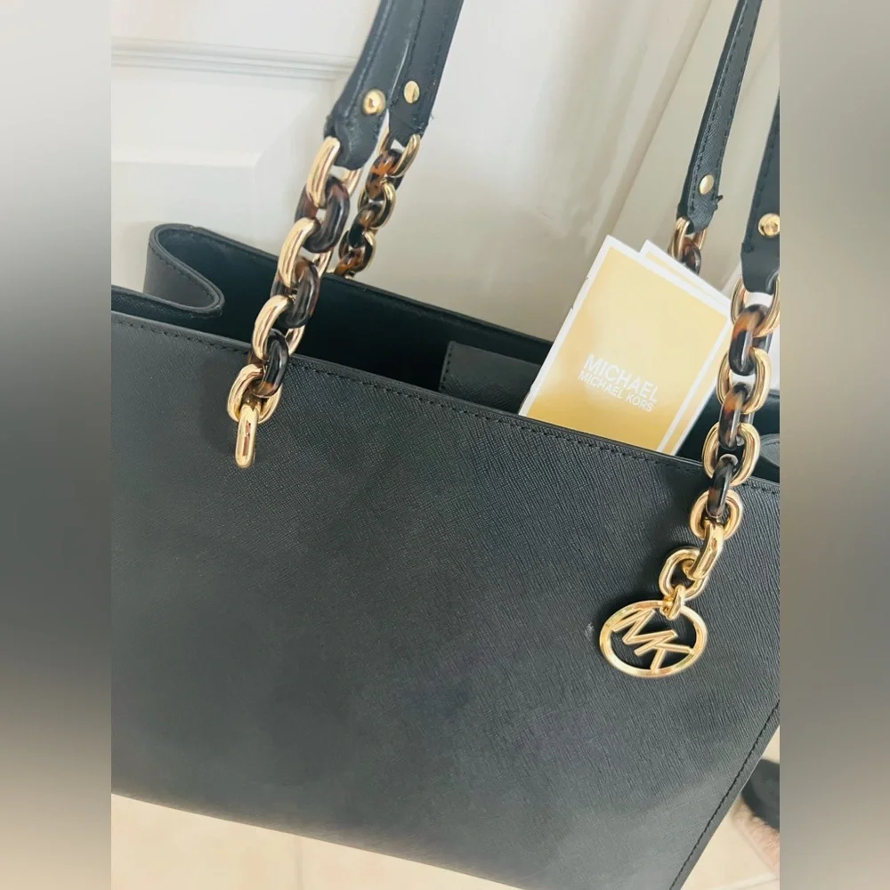 Black Michael Kors Sofia Tote bag - Picture 5 of 11